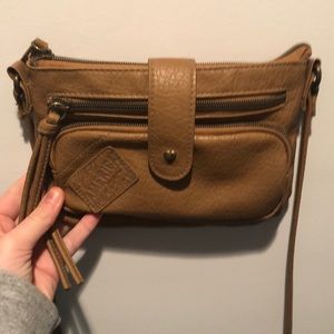 Light Brown Crossbody Bag